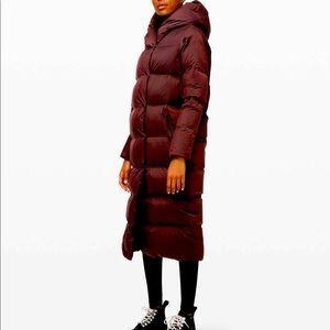 Lululemon Athletica Cloudscape waterproof wrap coat size 4